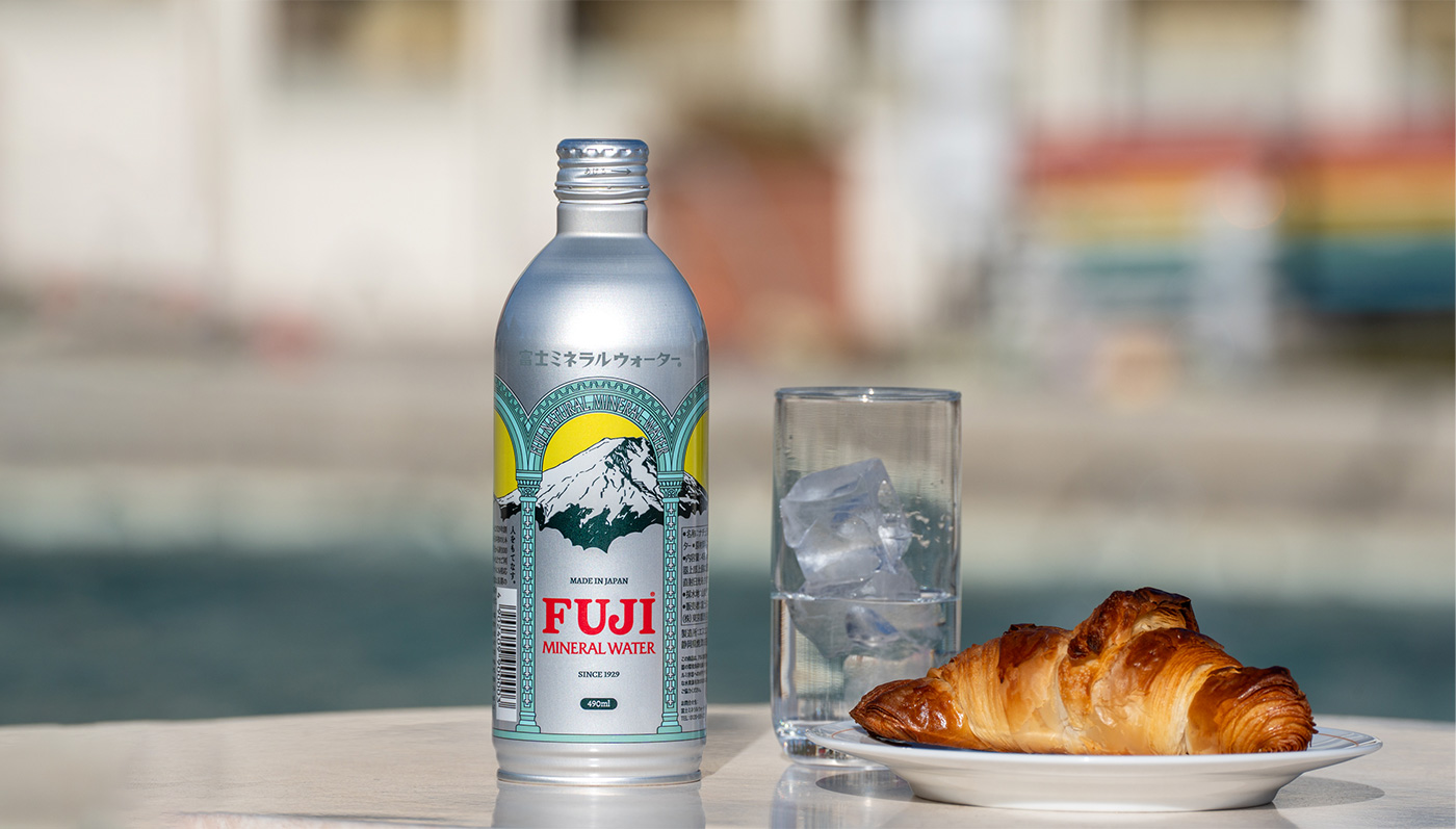 富士ミネラルウォーター「アルミボトル缶」新発売！