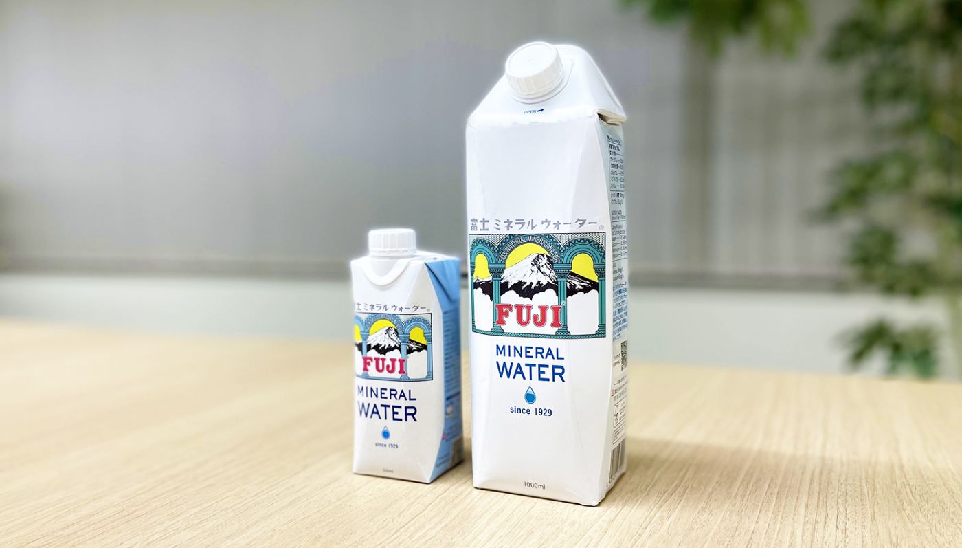 富士ミネラルウォーター「紙パック」