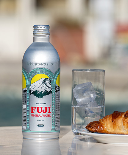 富士ミネラルウォーター「アルミボトル缶」新発売！