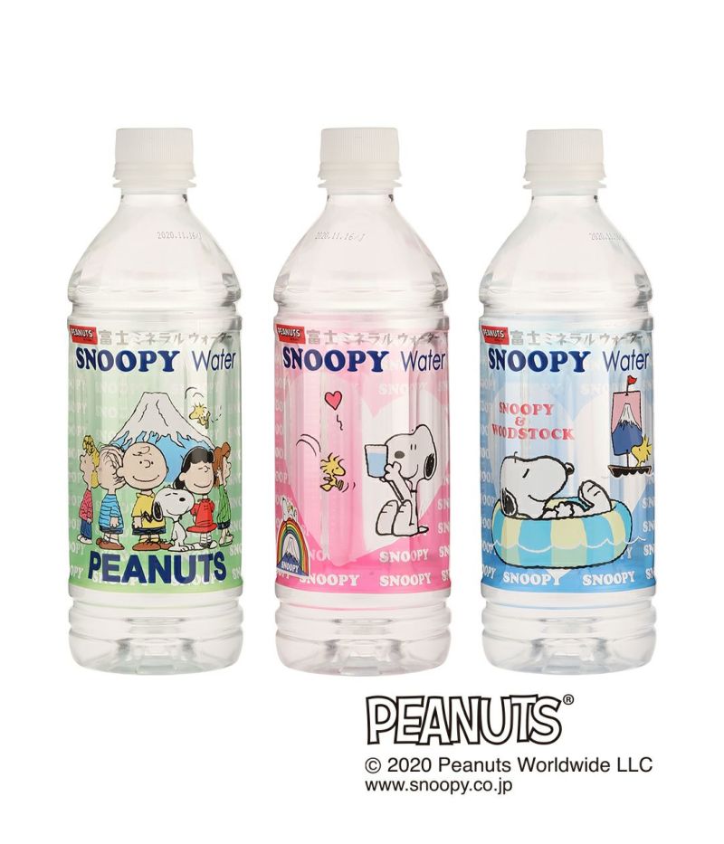 スヌーピーウォーター 500ml PETボトル 24本入